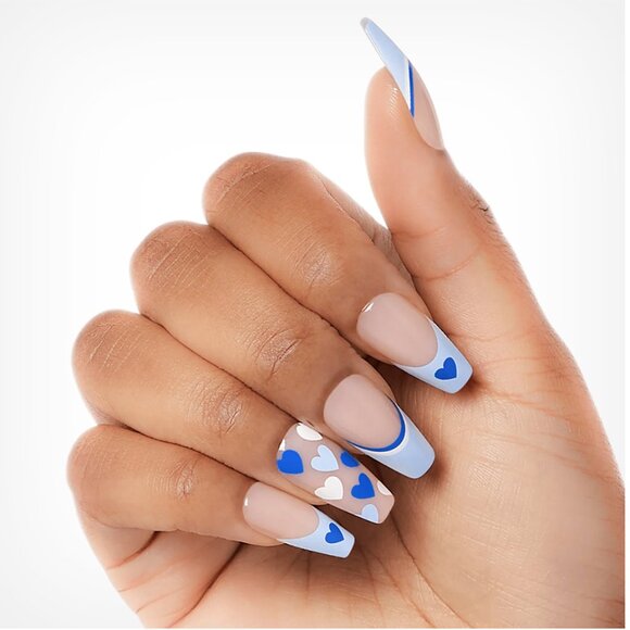 Gel Fantasy Nails long length - Dinner For 2 - Picture 3 of 8